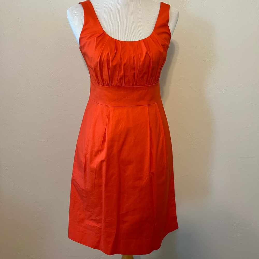 J.Crew Burnt Orange Dress